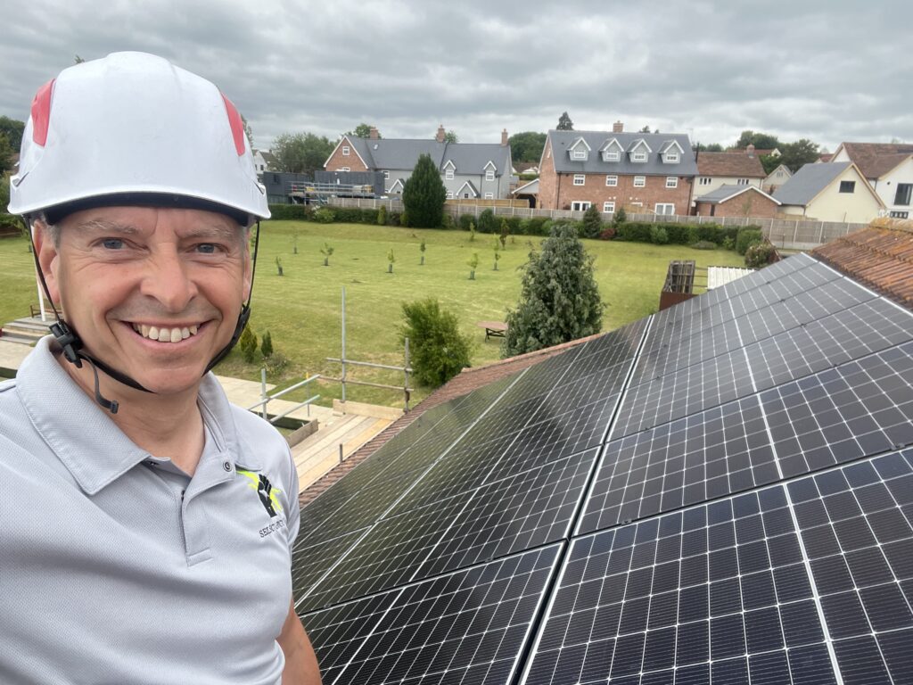 Selec Group Selec Solar installation Dunmow Bowls Club
