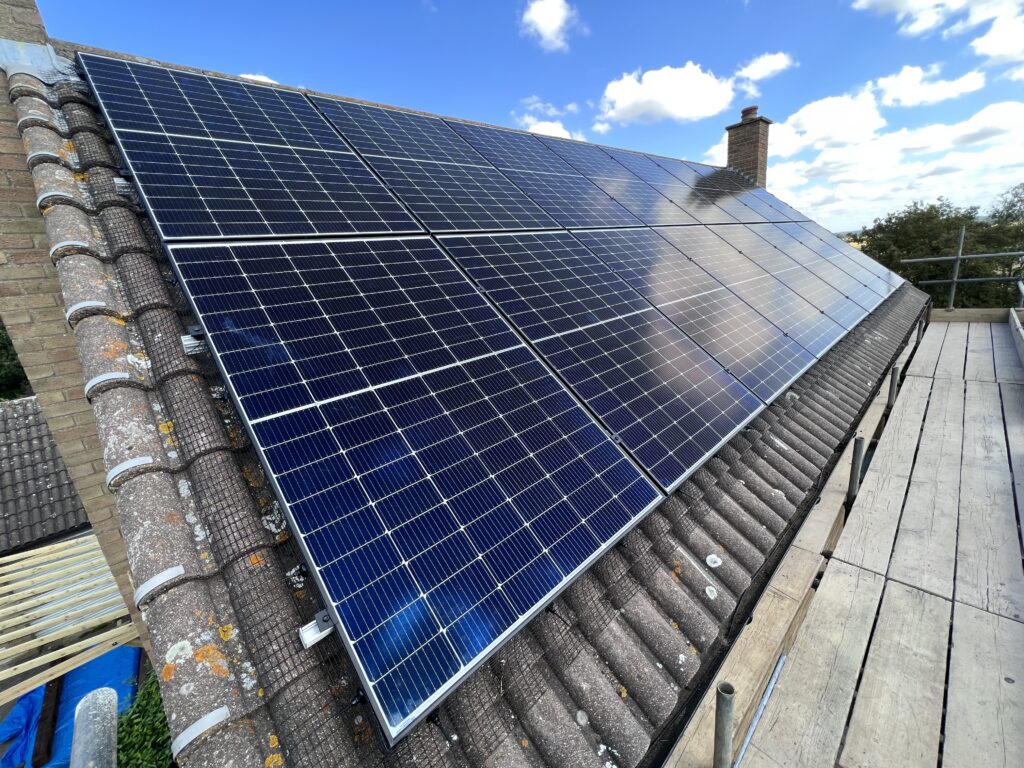 Solar Panel installation Perry with Puredrive battery