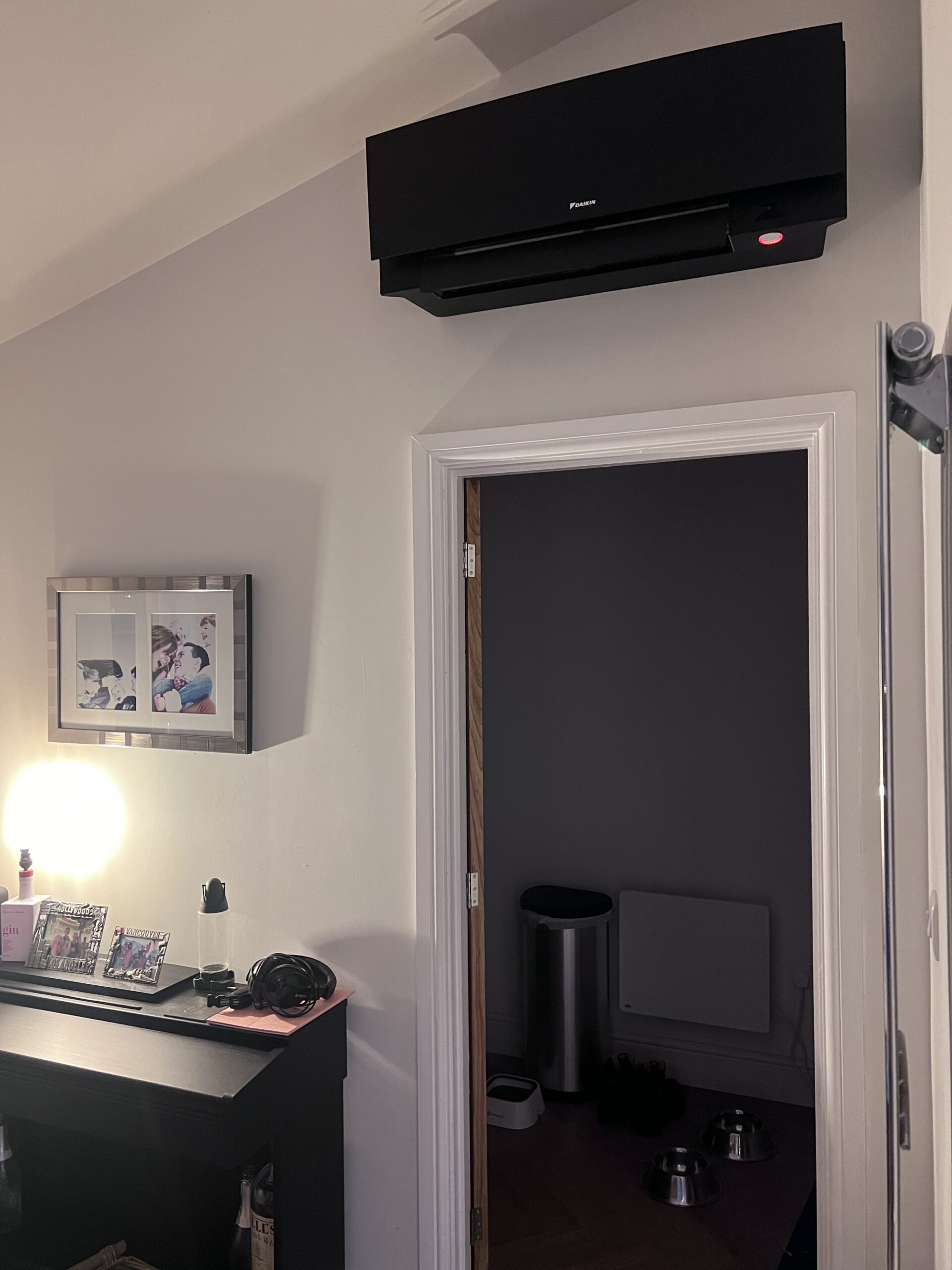 Daikin wall mounted air conditioning unit installed by Selec Group