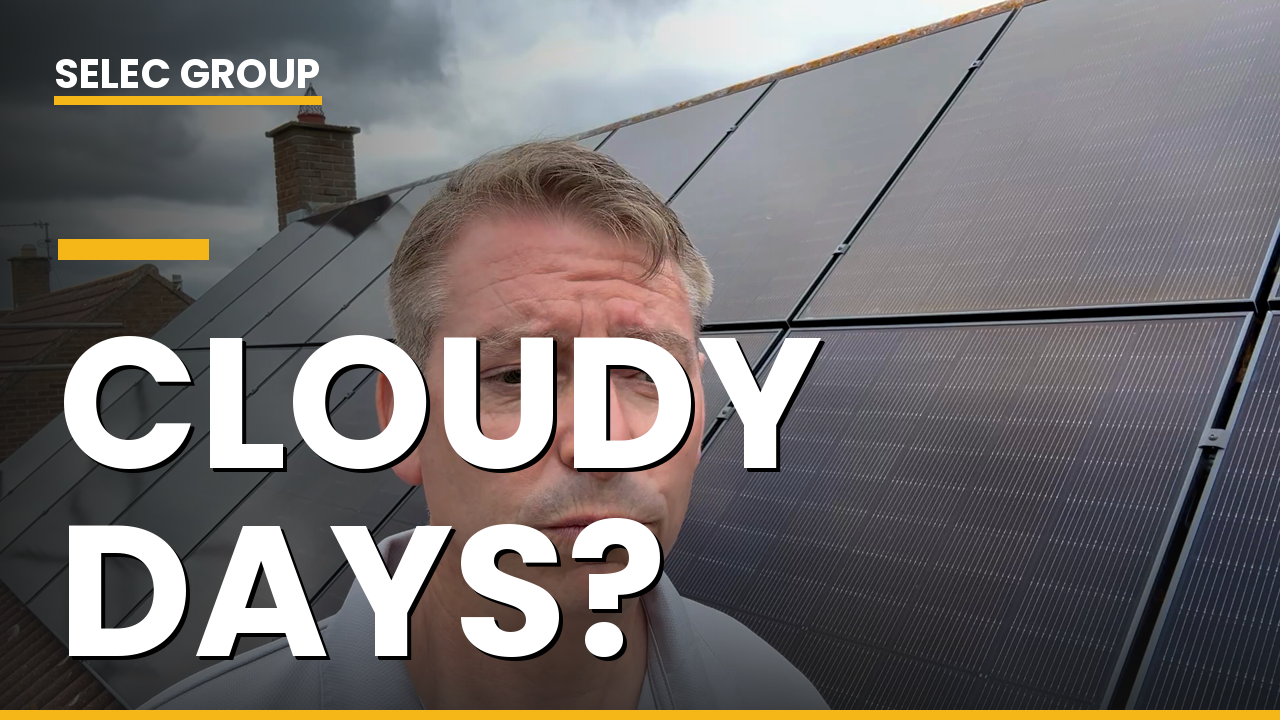 Do solar panels work when it is cloudy?