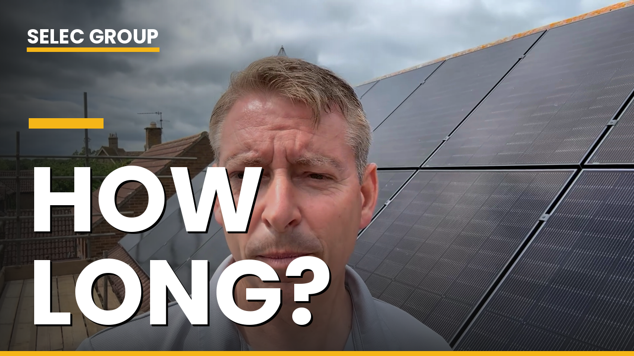 How long does it take to install solar panels?