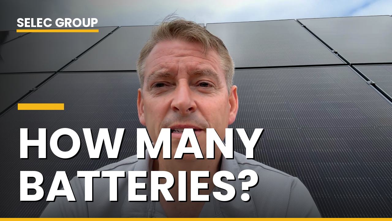 How many solar batteries do you need?