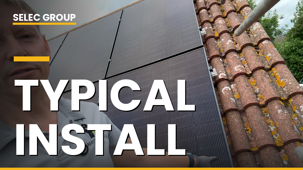 What goes into a typical solar installation?