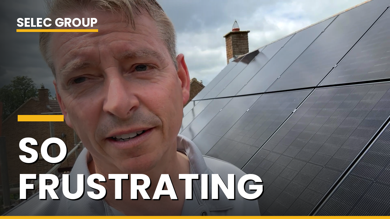 The most frustrating part of a solar install