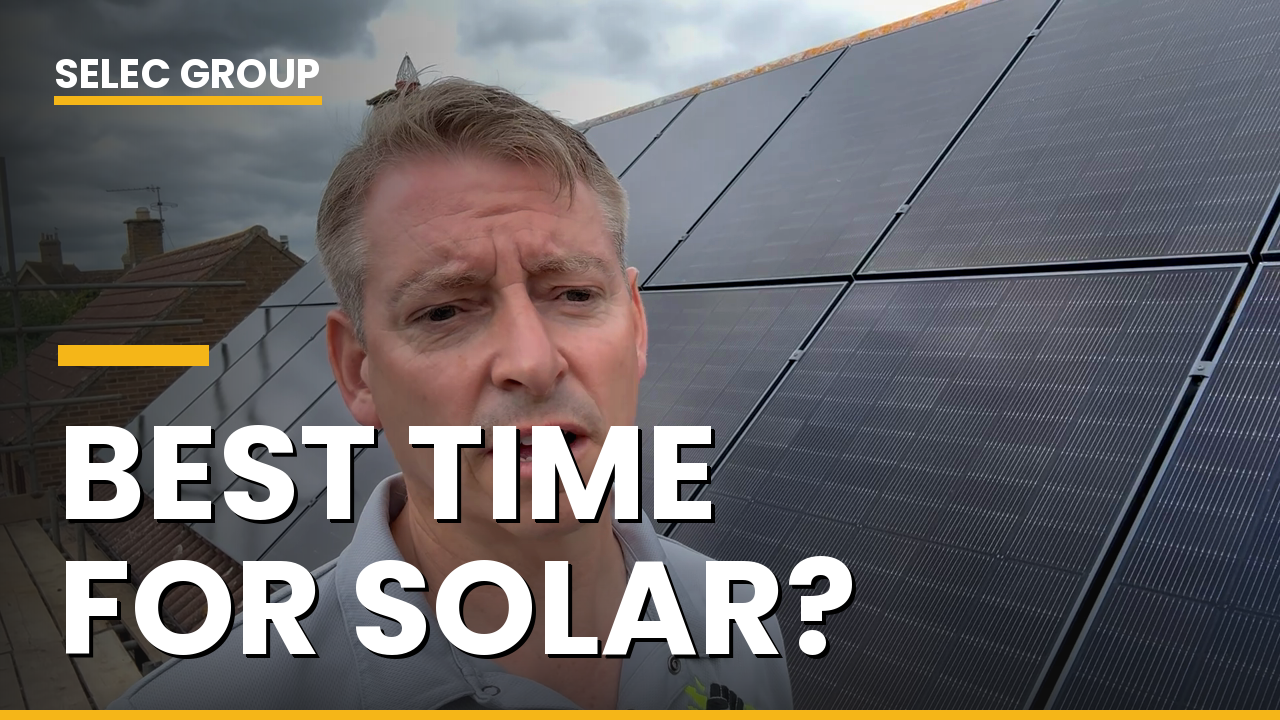 When is the best time to fit solar panels?