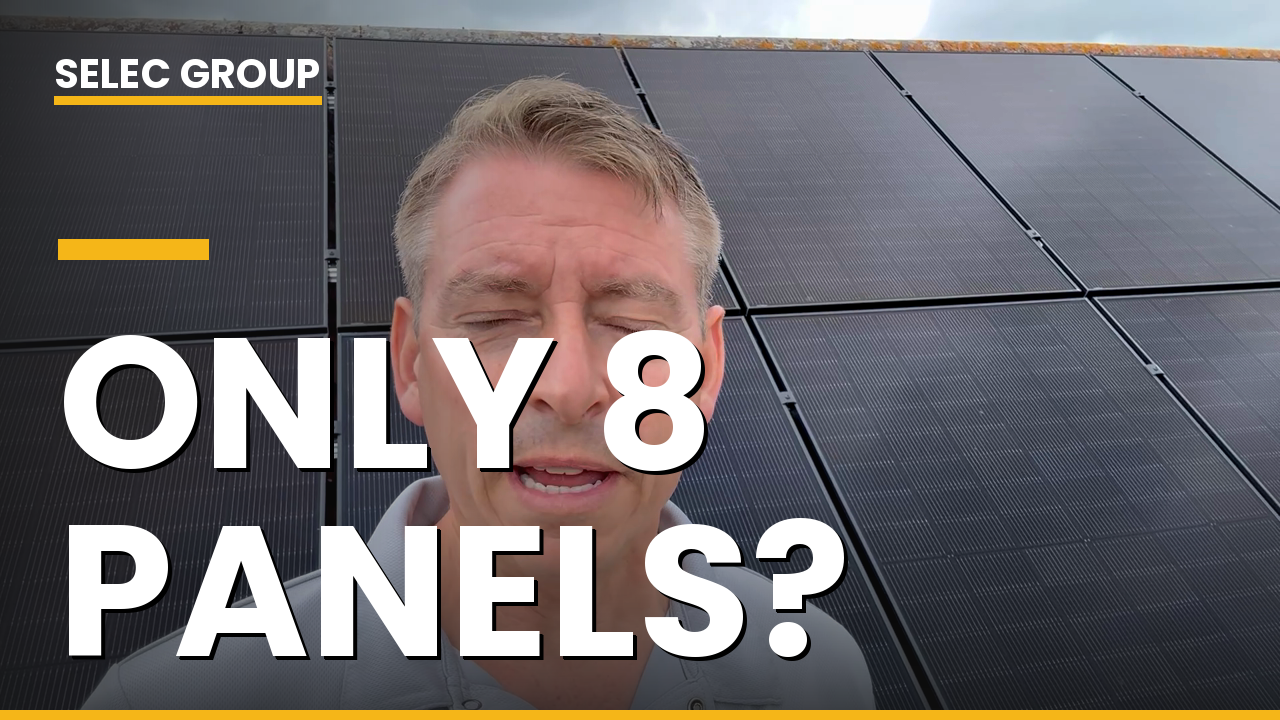 Why big companies quote fewer solar panels